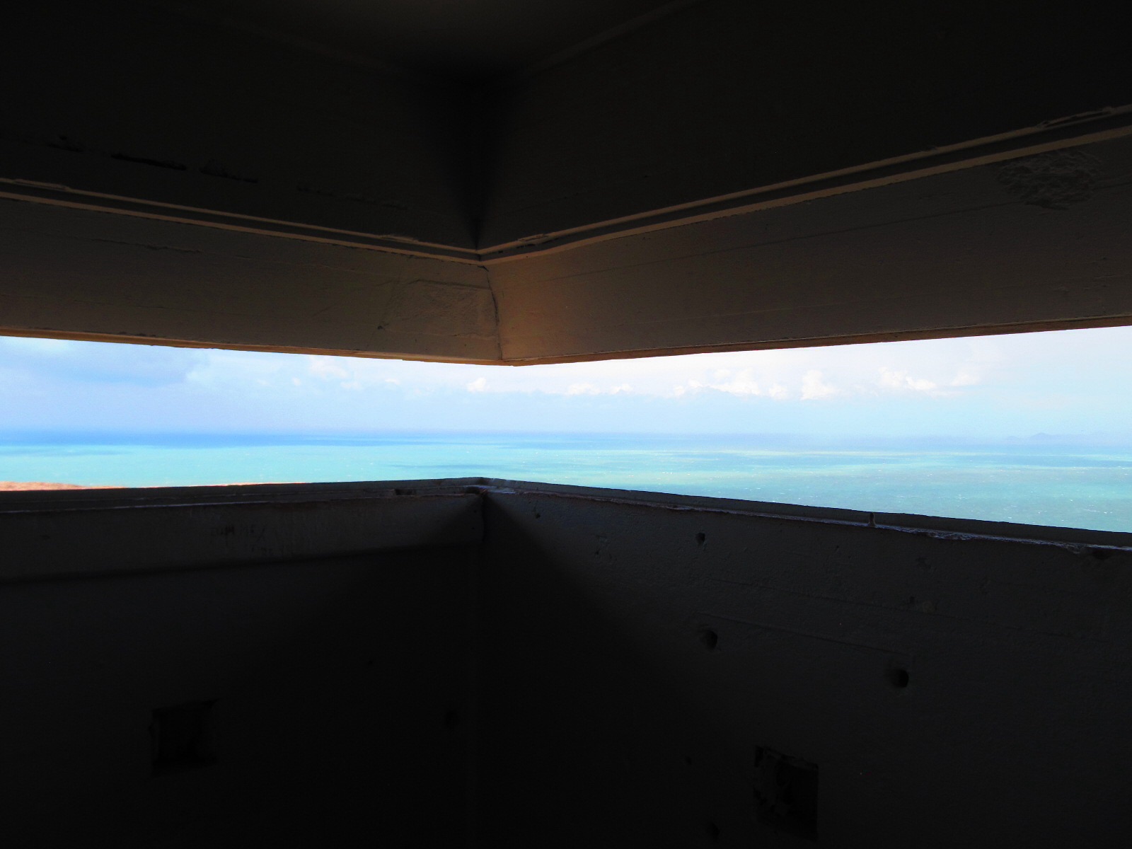 View from the bunker on Magnetic Island