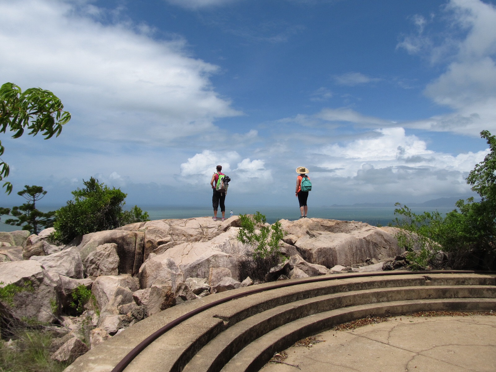 Taking in the spectacular views of Magnetic Island