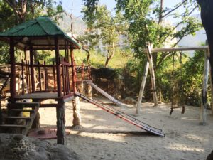 Ramana's Garden school playground