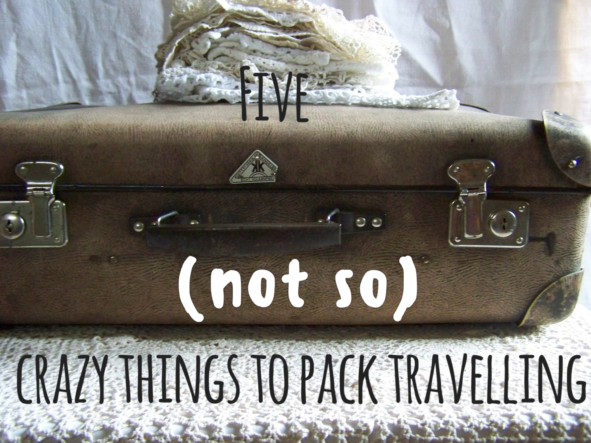 Suitcase: 5 crazy things to pack while travelling