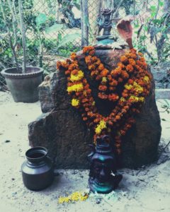 Indian altar Siva