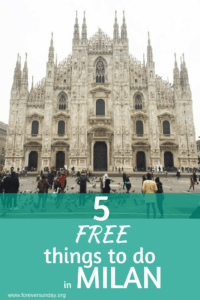 5 free things to do in Milan