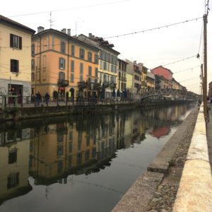 Navigli canal Milan