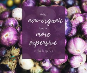 Why non organic food is more expensive in the long run