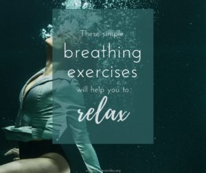Simple breathing exercises to help you relax