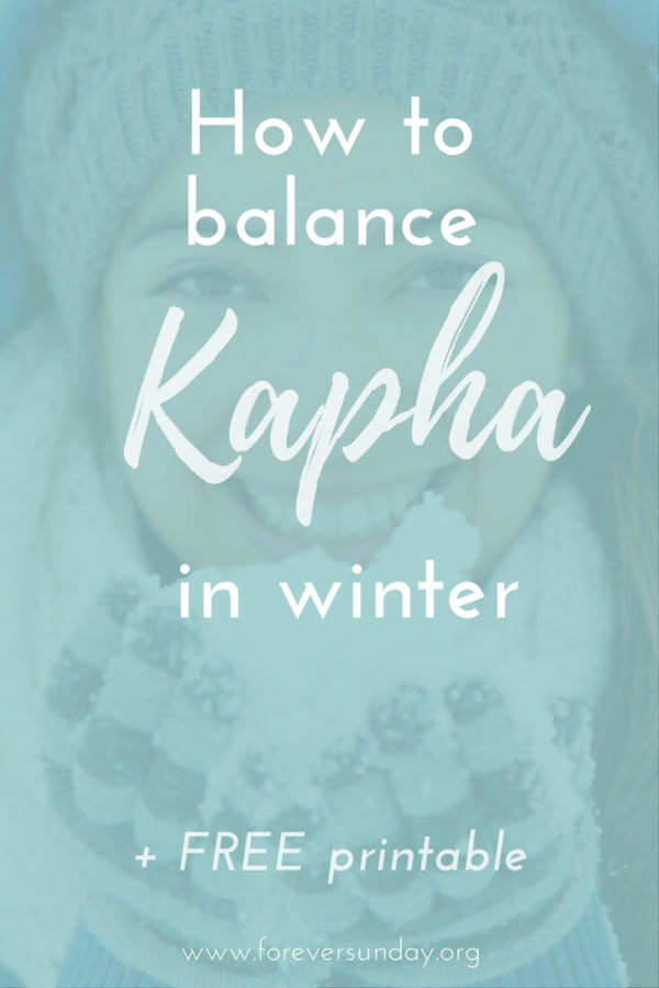 balance kapha in winter