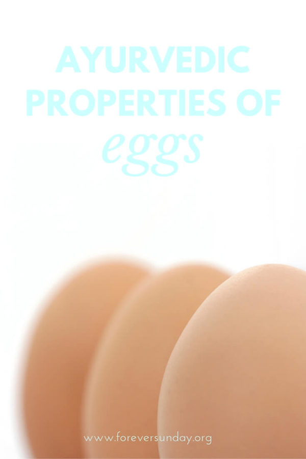 ayurvedic properties of eggs