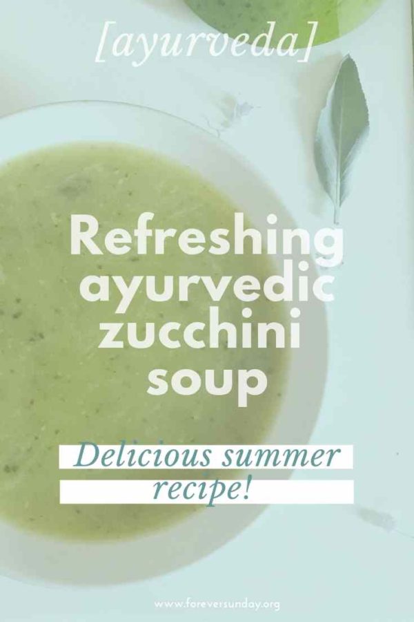 ayurvedic zucchini recipe