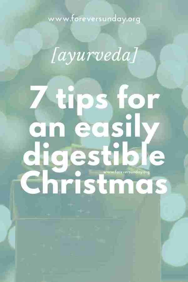 7 tips for an ayurvedic christmas